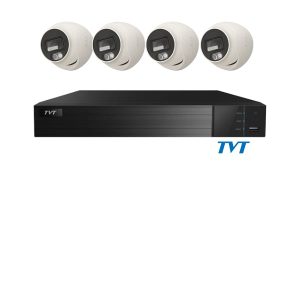 TVT  6MP 4-Camera IP Kit+ 8CH PoE+ NVR