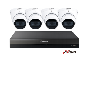 Dahua  5MP 4-Camera IP Kit+ 4CH PoE+ NVR