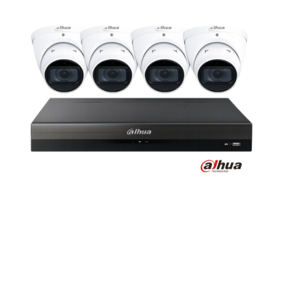 Dahua  5MP 4-Camera IP Kit+ 4CH PoE+ NVR