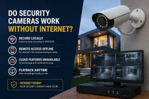 Do Security Cameras Work Without Internet