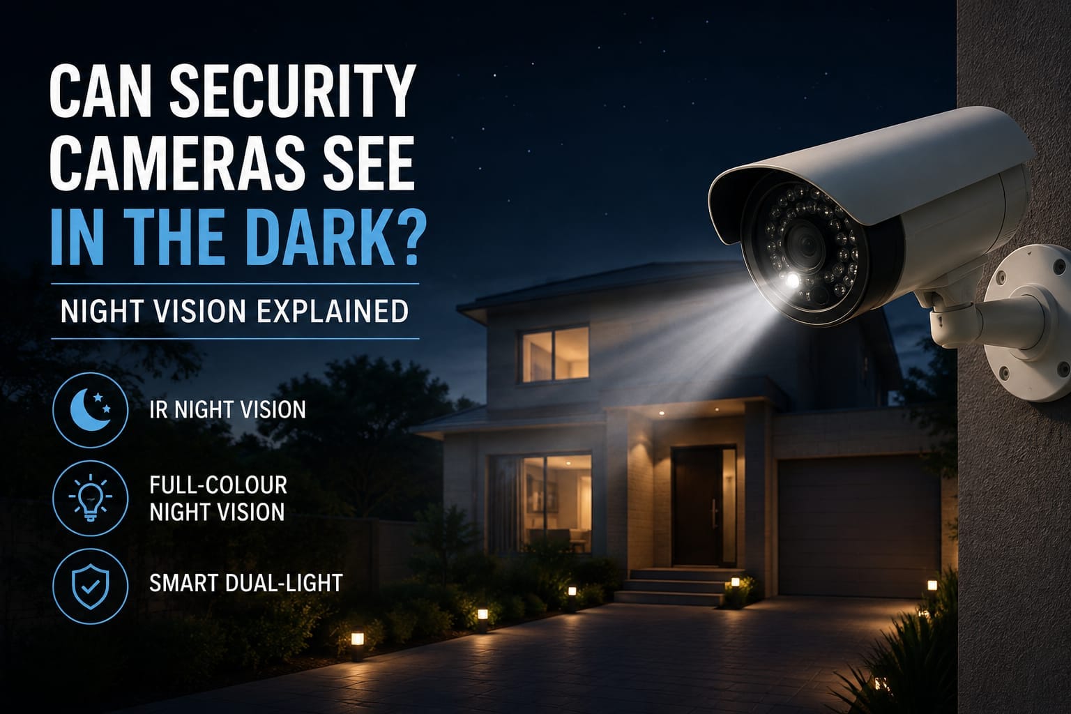 Can Security Cameras See in the Dark - CCTV Night Vision