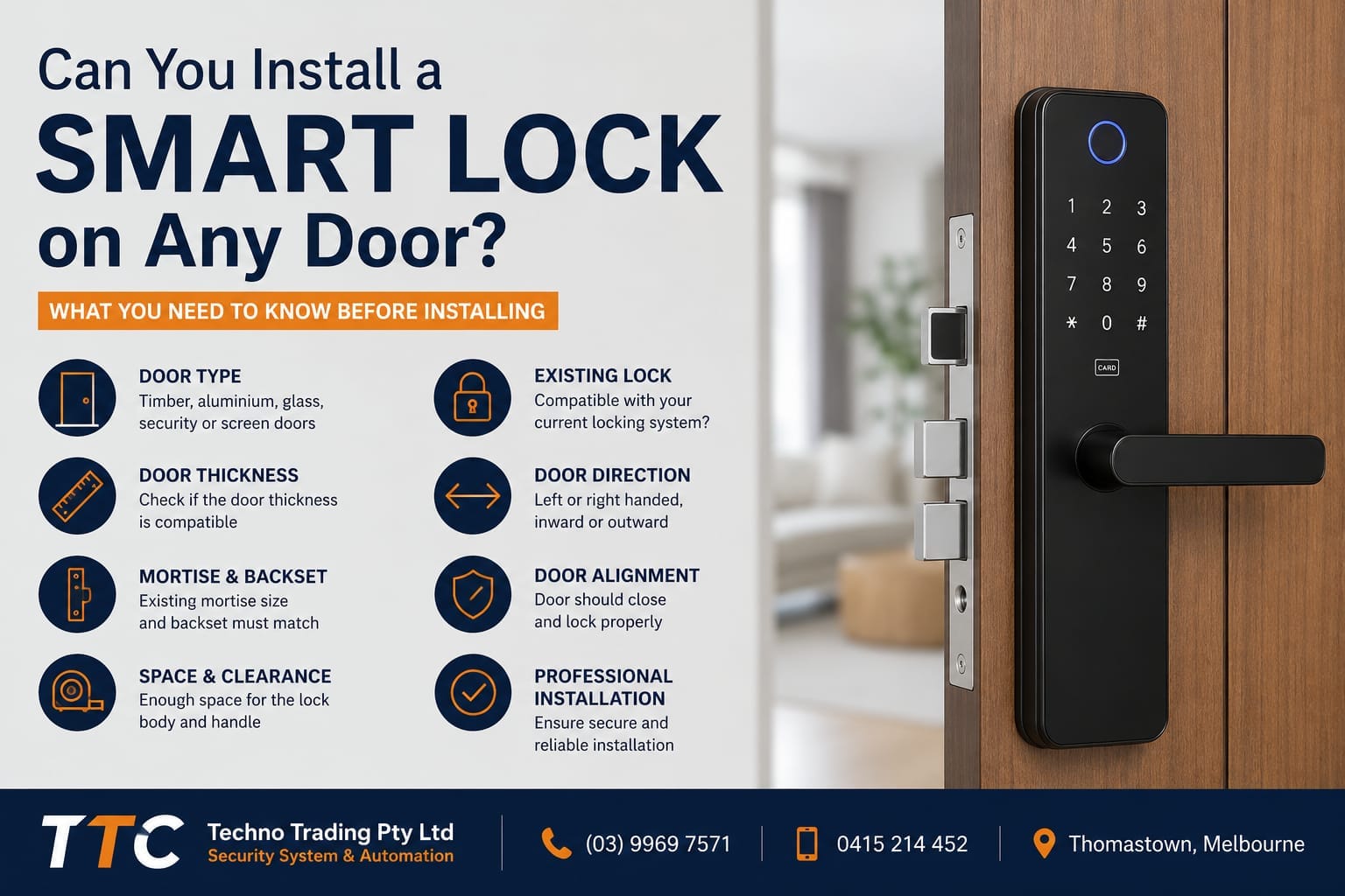 Can You Install a Smart Lock on Any Door