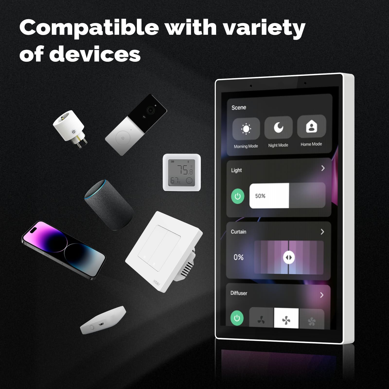 5-Inch Smart Home Control Panel with Alexa & Zigbee - Image 8