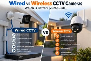 Wired vs Wireless CCTV Cameras Comparison